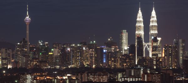 The city skyline of Kuala Lumpur in Ampang - Sputnik International