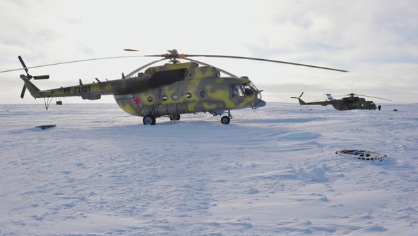 A Mil Mi-8 helicopter - Sputnik International