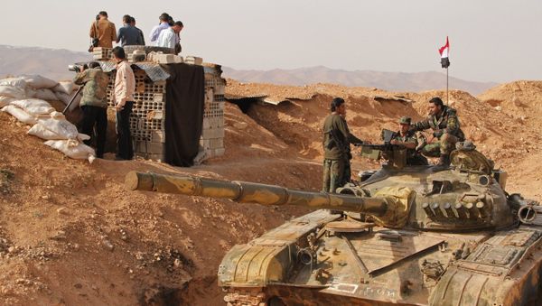 Syrian army soldiers Syrian army soldiers - Sputnik International