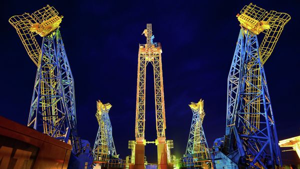 Construction of Vostochny space center in Amur Region - Sputnik International