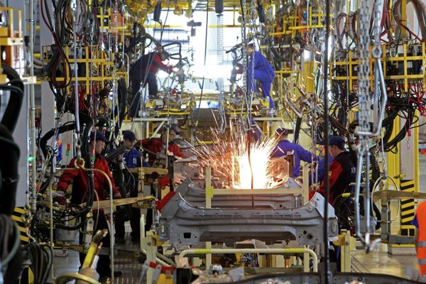 Car manufacturing at the Avtotor plant in Kaliningrad Car manufacturing at the Avtotor plant in Kaliningrad - Sputnik International