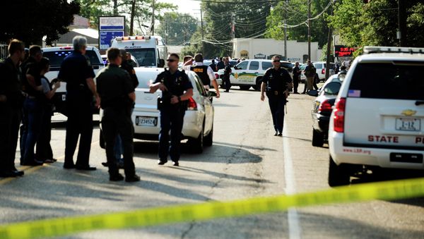 The killing of an African American man who was shot by a police officer outside a convenience store in Louisiana's Baton Rouge has sparked public protests The killing of an African American man who was shot by a police officer outside a convenience store in Louisiana's Baton Rouge has sparked public protests - Sputnik International