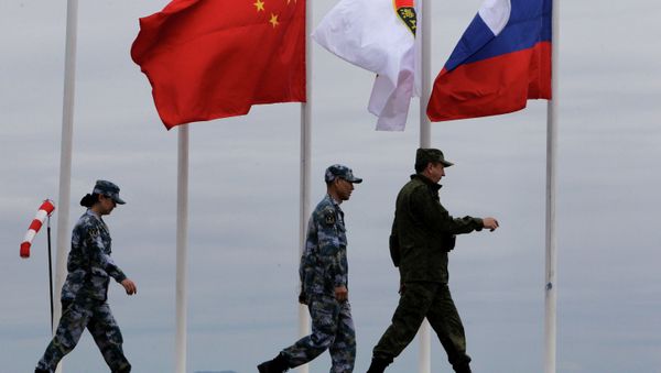 Russian-Chinese drill Naval Interaction–2015 in Vladivostok Russian-Chinese drill Naval Interaction–2015 in Vladivostok - Sputnik International