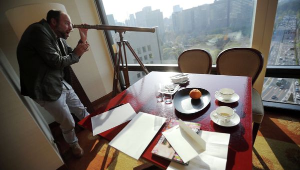 Noel Biderman, chief executive of Avid Life Media Inc., poses during a portrait session. - Sputnik International