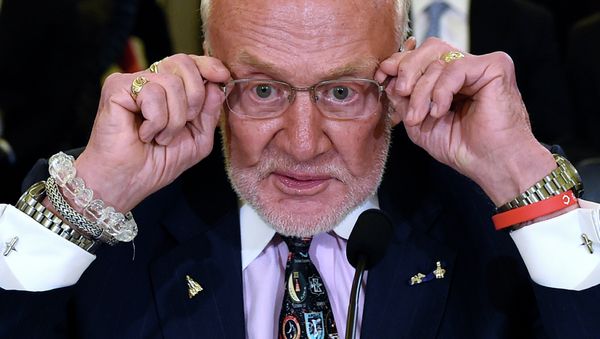 Buzz Aldrin, former NASA Astronaut and Apollo 11 pilot - Sputnik International