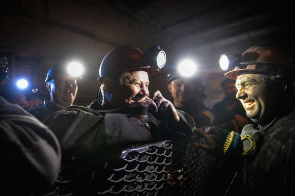 Knights of the Underground: Donbass Celebrates Coal Miners Day - Sputnik International