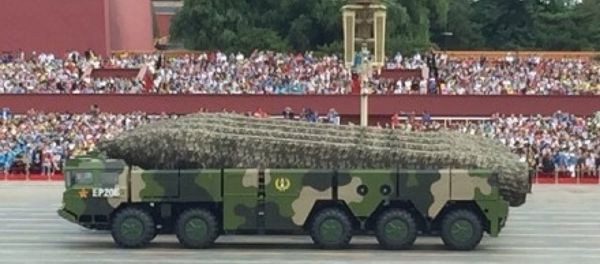 China for the First Time Publicly Displays 'Guam Killer' Missile China for the First Time Publicly Displays 'Guam Killer' Missile - Sputnik International