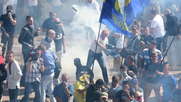 Protest rallies in Kiev Protest rallies in Kiev - Sputnik International