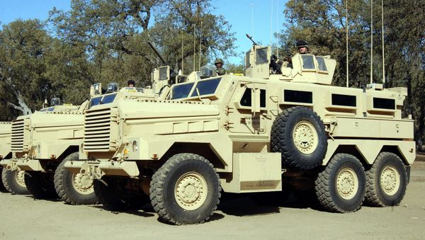 The Cougar infantry mobility vehicle - Sputnik International