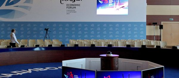 Preparations for East Russia Economic Forum Preparations for East Russia Economic Forum - Sputnik International