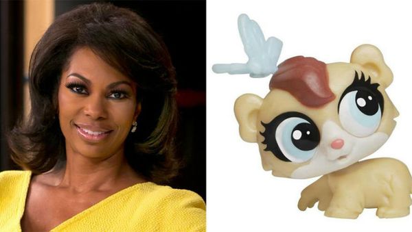 Fox News anchor Harris Faulkner (left) and Hasbro-manufactured toy Harris Faulkner - Sputnik International