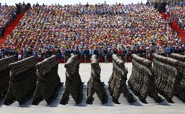 China Celebrates 70th Anniversary of WWII's End With Lavish Military Parade - Sputnik International