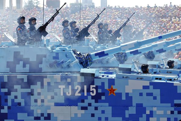 China Celebrates 70th Anniversary of WWII's End With Lavish Military Parade - Sputnik International