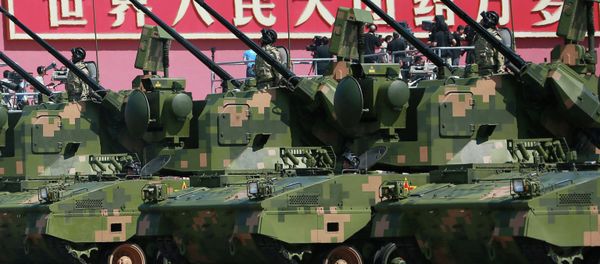 Military parade in Beijing to mark the end of WWII Military parade in Beijing to mark the end of WWII - Sputnik International