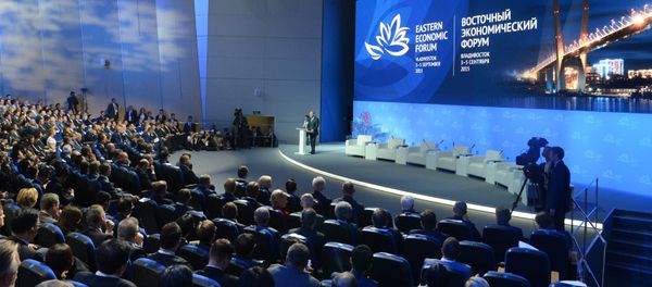 Russian President V. Putin takes part in work of the first Eastern economic forum. September 4, 2015 Russian President V. Putin takes part in work of the first Eastern economic forum. September 4, 2015 - Sputnik International