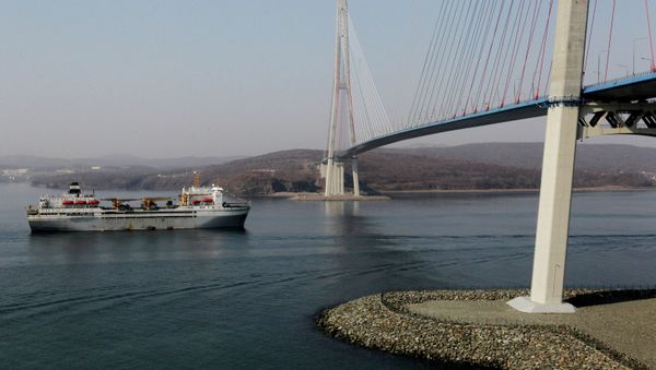 Vsevolod Sibirtsev floating fish-processing factory returns to Vladivostok - Sputnik International