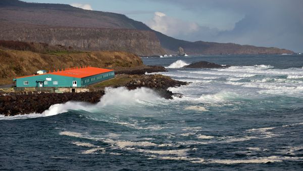 View of Iturup island - Sputnik International