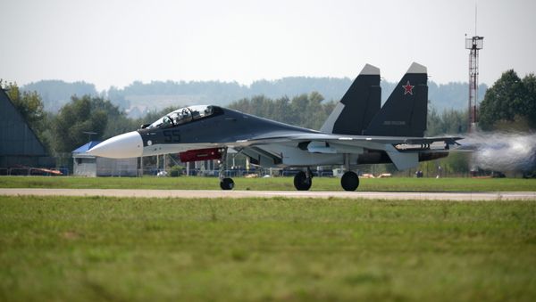 SU-30SM fighter jet SU-30SM fighter jet - Sputnik International