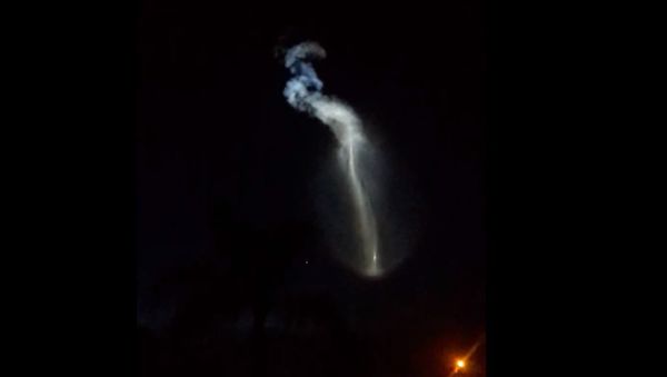 Atlas V Rocket Launch With Unique Trail - Sputnik International