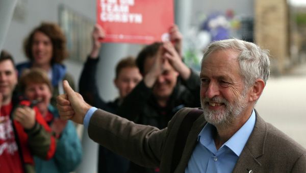 Labour's Jeremy Corbyn arrives to take part in a Labour party leadership final debate, at the Sage in Gateshead, England, Thursday, Sept. 3, 2015. Labour's Jeremy Corbyn arrives to take part in a Labour party leadership final debate, at the Sage in Gateshead, England, Thursday, Sept. 3, 2015. - Sputnik International
