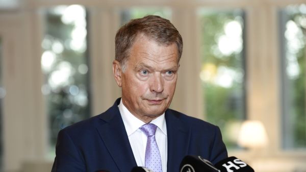 Finnish President Sauli Niinisto speaks to media in Helsinki, Finland on Thursday, Aug. 14, 2014 Finnish President Sauli Niinisto speaks to media in Helsinki, Finland on Thursday, Aug. 14, 2014 - Sputnik International