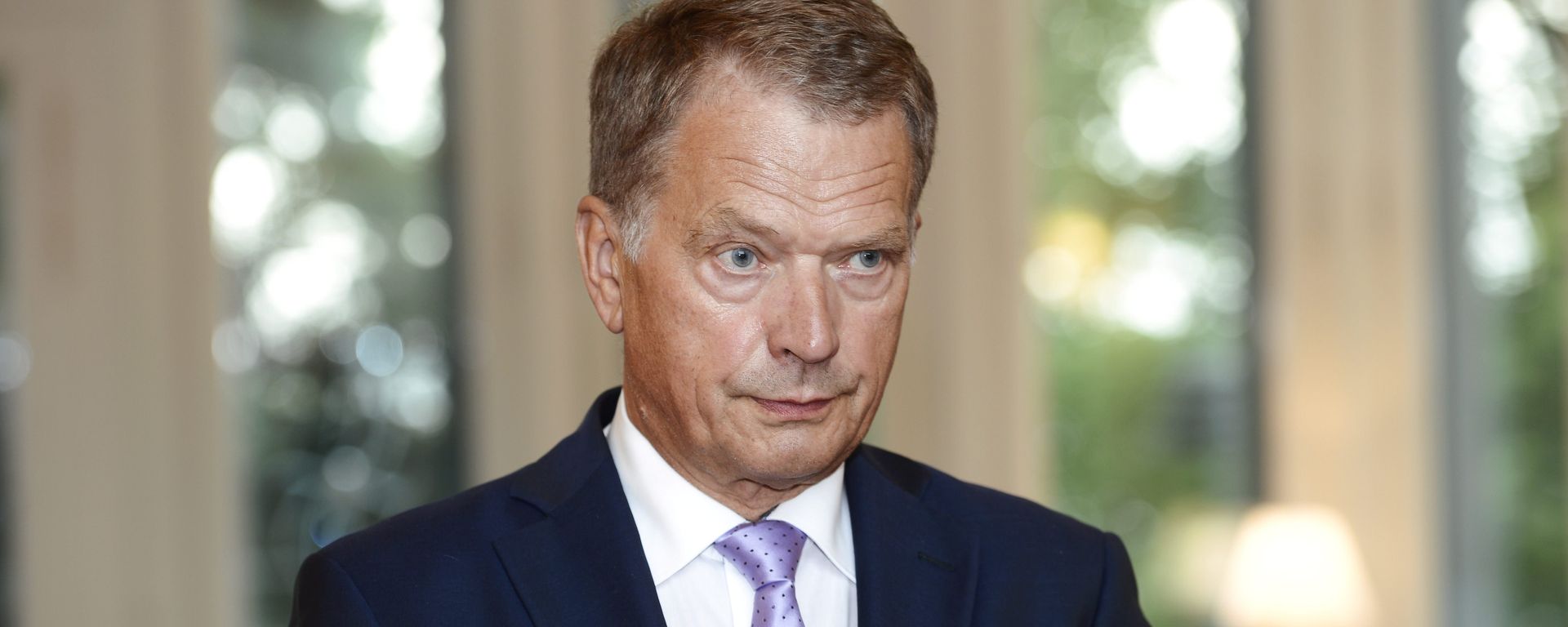 Finnish President Sauli Niinisto speaks to media in Helsinki, Finland on Thursday, Aug. 14, 2014 Finnish President Sauli Niinisto speaks to media in Helsinki, Finland on Thursday, Aug. 14, 2014 - Sputnik International, 1920, 11.02.2023