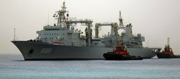 Chinese navy warships arrive at the seaport of Port Sudan August 25, 2015. Chinese navy warships arrive at the seaport of Port Sudan August 25, 2015. - Sputnik International
