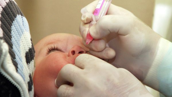 Children aged from 1 month to 17 years are vaccinated against poliomyelitis Children aged from 1 month to 17 years are vaccinated against poliomyelitis - Sputnik International