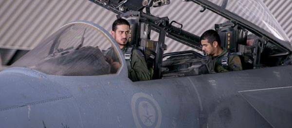 FILE - In this file photo released Sept. 24, 2014 by the official Saudi Press Agency, Saudi pilots sits in the cockpit of a fighter jet as part of US-led coalition airstrikes on Islamic State militants and other targets in Syria, in Saudi Arabia - Sputnik International