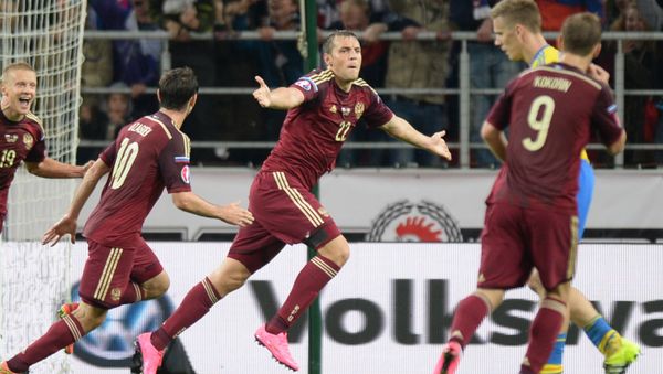 Russia has secured qualification for Euro 2016 by beating Sweden 1:0 - Sputnik International