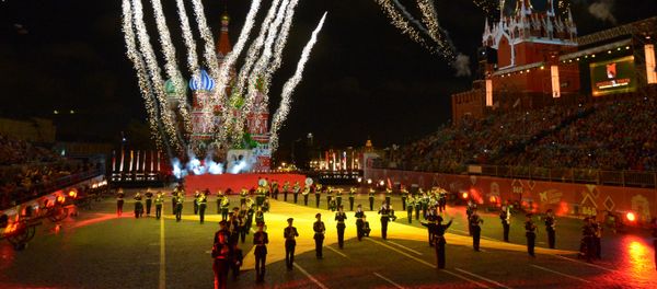 Martial Music From Across the World: Spasskaya Tower 2015 Fest in Moscow - Sputnik International
