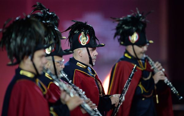 Martial Music From Across the World: Spasskaya Tower 2015 Fest in Moscow Martial Music From Across the World: Spasskaya Tower 2015 Fest in Moscow - Sputnik International