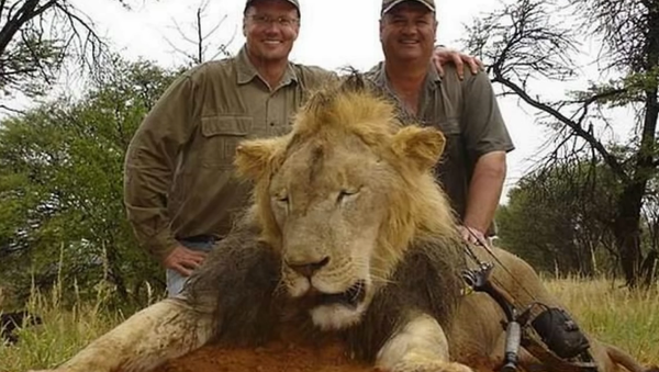Walter Palmer (left) - Sputnik International