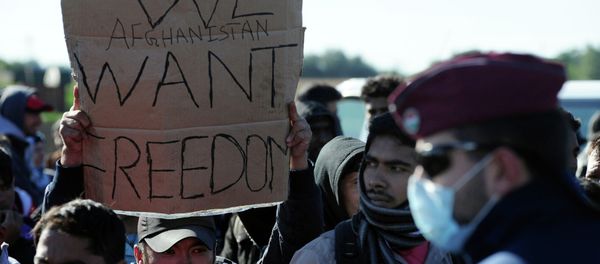 An Afghan refugee An Afghan refugee - Sputnik International
