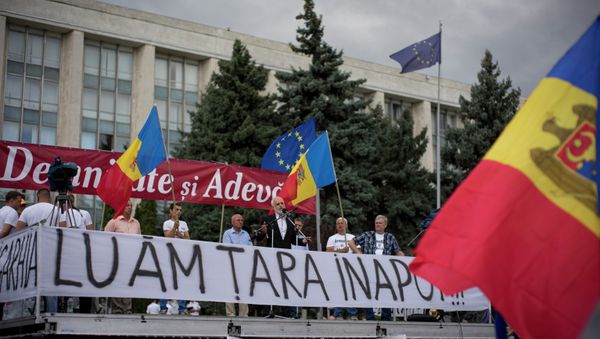 Protests in Chisinau - Sputnik International