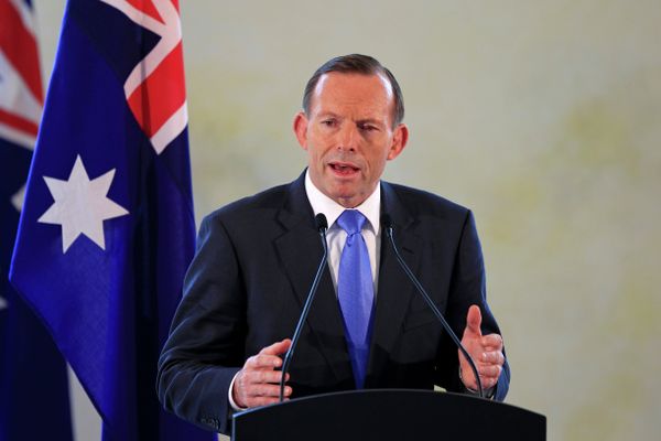 Former Australian Prime Minister Tony Abbott speaks during a joint press conference - Sputnik International