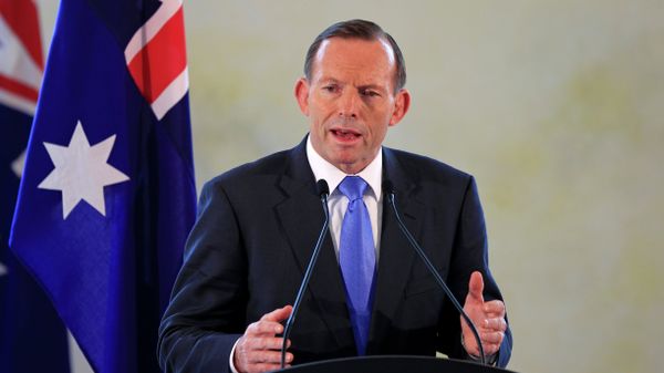 Australian Prime Minister Tony Abbott speaks during a joint press conference Australian Prime Minister Tony Abbott speaks during a joint press conference - Sputnik International
