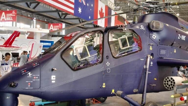 China’s light attack helicopter, Z-19E - Sputnik International