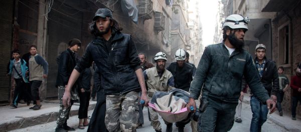 Syrian Civil Defence workers Syrian Civil Defence workers - Sputnik International