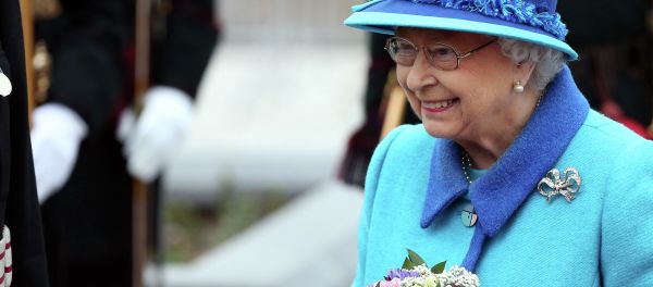 Britain's Queen Elizabeth II attends the opening ceremony for the Borders railway route at Tweedbank station, Scotland, Wednesday Sept. 9, 2015. - Sputnik International