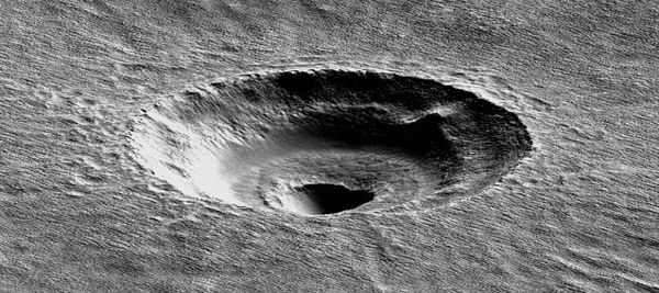 Digital terrain modeling of the Arcadia Planitia's crater investigated by the University of Arizona's Ali Bramson Digital terrain modeling of the Arcadia Planitia's crater investigated by the University of Arizona's Ali Bramson - Sputnik International