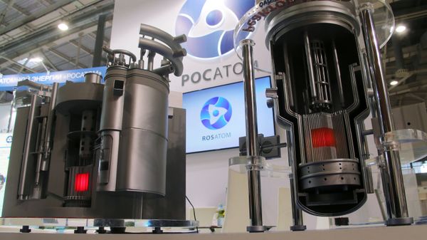Models of nuclear reactors BREST and MBIR at Rosatom's stand at the 11th National Forum and Exhibition Goszakaz - 2015 (state procurement) at the VDNKh national economic achievements exhibition in Moscow Models of nuclear reactors BREST and MBIR at Rosatom's stand at the 11th National Forum and Exhibition Goszakaz - 2015 (state procurement) at the VDNKh national economic achievements exhibition in Moscow - Sputnik International