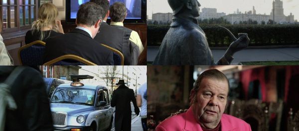 A collage of stills from the 'Through Sherlock's Eyes' film and its presentation at the Russian Embassy in London A collage of stills from the 'Through Sherlock's Eyes' film and its presentation at the Russian Embassy in London - Sputnik International