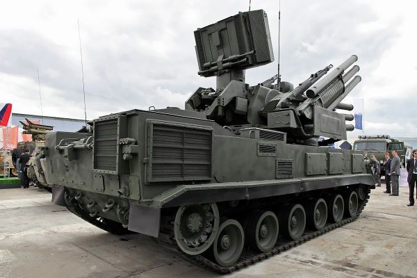 Pantsir-S1 air defence system, full-track chasis - Sputnik International