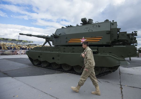 Self-propelled artillery gun 2S35 Coalition-SV Self-propelled artillery gun 2S35 Coalition-SV - Sputnik International