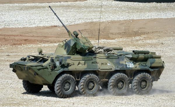 BTR-82A armored personnel carrier - Sputnik International