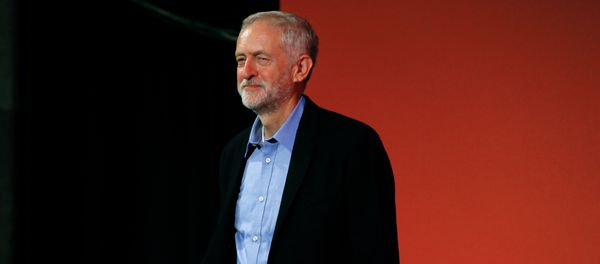 Jeremy Corbyn arrives at the Labour Party Leadership Conference in London, Saturday, Sept. 12, 2015 Jeremy Corbyn arrives at the Labour Party Leadership Conference in London, Saturday, Sept. 12, 2015 - Sputnik International