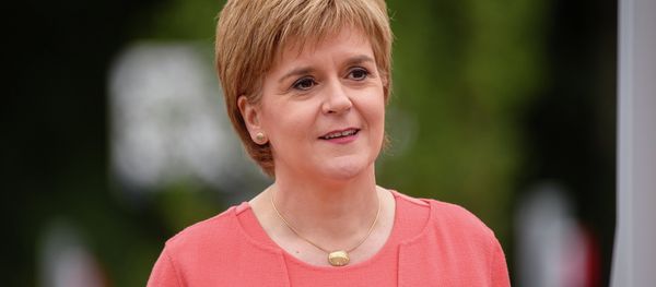 Scotland's First Minister Nicola Sturgeon speaks at Tweedbank Station in Tweedbank on the Scottish Borders on September 9, 2015 - Sputnik International
