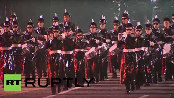 The closing ceremony of the International Military Music Festival in Moscow - Sputnik International