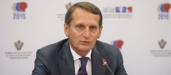 Russian State Duma Speaker Sergei Naryshkin - Sputnik International